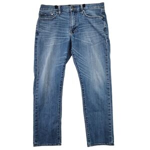 Lucky Brand Mens Jeans W34 L30 Medium Wash Straight Fit Denim Pants